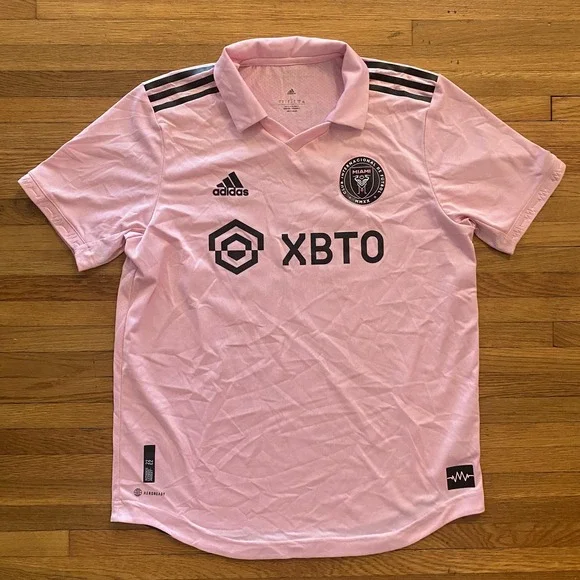 Inter‎ Miami CF Jersey Shirt Mens Large MLS Soccer Messi #10 Adidas AEROREADY